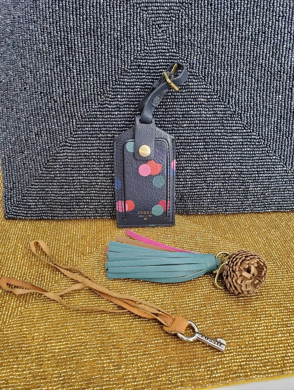 Fossil Collection set of 3 stylish accessories. (J1)